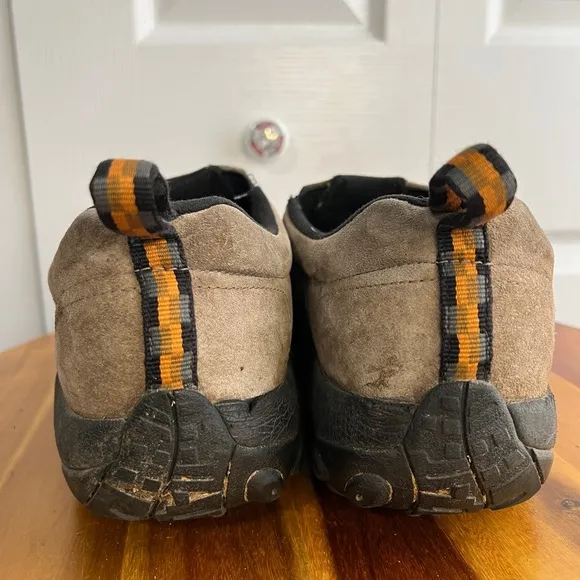 Merrell Jungle Moc tan slip on shoes size 14
