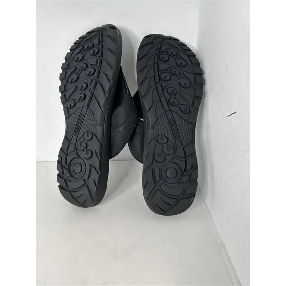 Merrell Sandspur‎ 2 Flip Sandals Men's Black Size 15 New