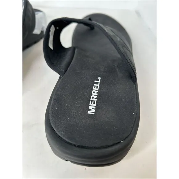 Merrell Sandspur‎ 2 Flip Sandals Men's Black Size 15 New