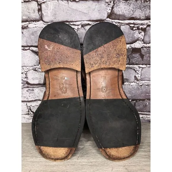 Mezlan Diablo Brown Leather Fisherman Strap Casual Sandals Men’s Sz 11M US/44EU