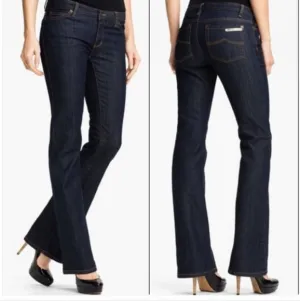 MICHAEL Kors Gold Sausalito Jeans sz 4 bootcut