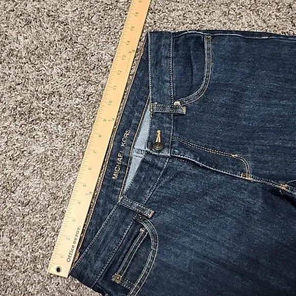 MICHAEL Kors Gold Sausalito Jeans sz 4 bootcut