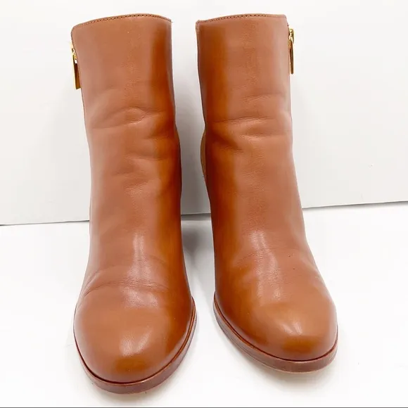 {Michael Kors} Leather &amp; Suede Ankle Boots