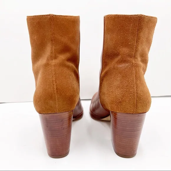 {Michael Kors} Leather &amp; Suede Ankle Boots