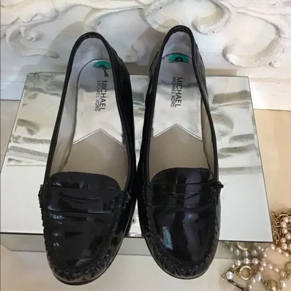 Michael Kors Patent Leather Loafer Flats NWOT