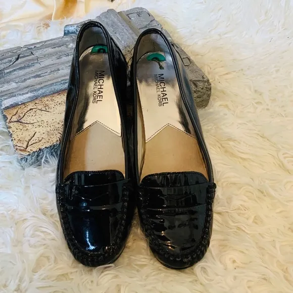 Michael Kors Patent Leather Loafer Flats NWOT