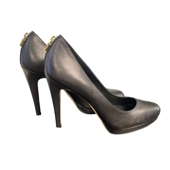 Michael Kors Women's Black Shoes/Heels/4.5&quot; Heel Size10M SKU 1742