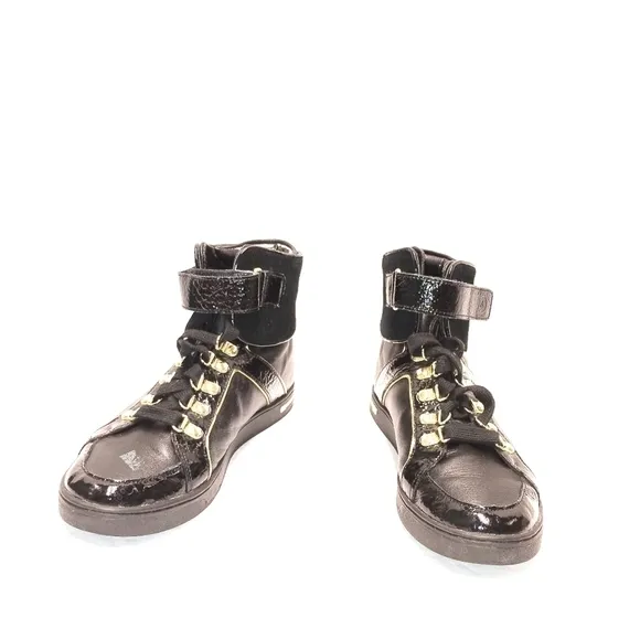 Michael Kors women's boots ankle lace up black Size: 8