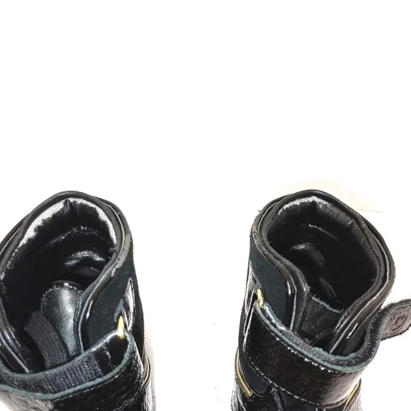 Michael Kors women's boots ankle lace up black Size: 8