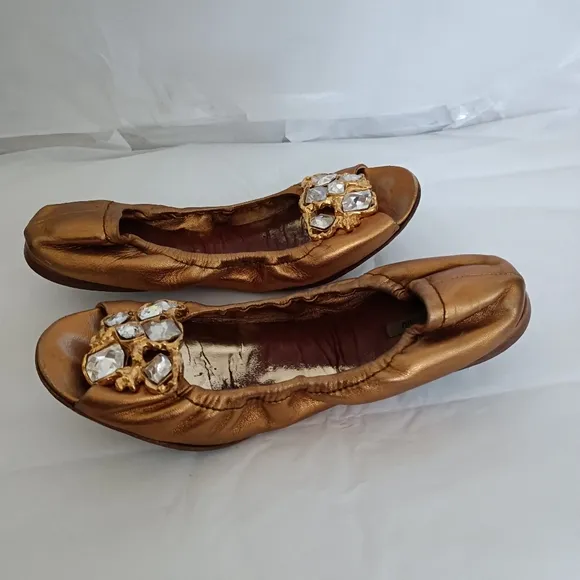 Miu Miu crystal flats  Shoes size 37.5