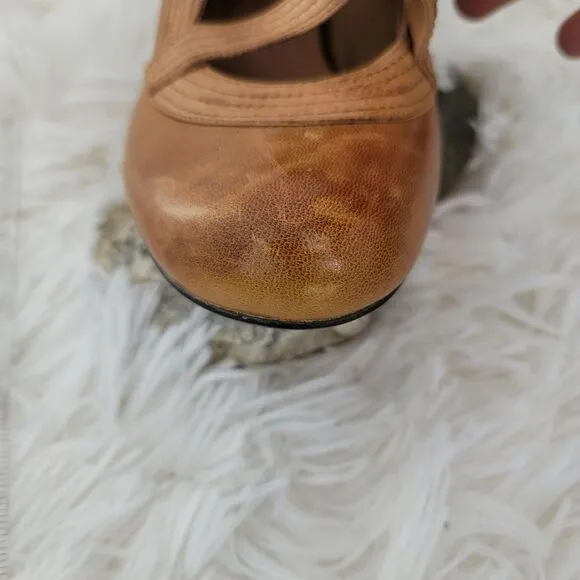 Miz mooz caged leather mary jane heels shoes. Style name Soho