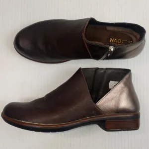 Naot Brown Copper Bayamo Ankle Boots