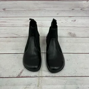 Naot Konini Ankle Boot Black Raven Crackle Leather Shoe Women's Size 37 / 6 US