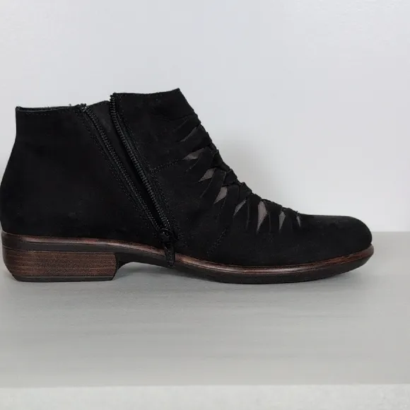 Naot Leveche Nubuck Leather Ankle Boots