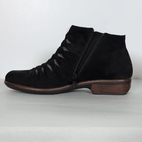 Naot Leveche Nubuck Leather Ankle Boots