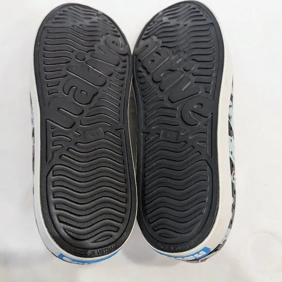 NATIVE Mickey Mouse Jefferson Shoes 11 Men's Slip-On Black White Disney World