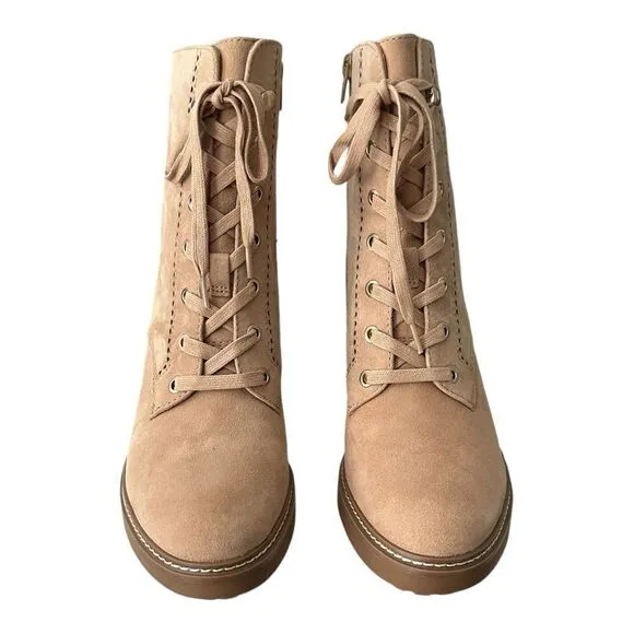 Naturalizer Callie Dark Tan Suede Boots Women’s Size 9.5 Medium