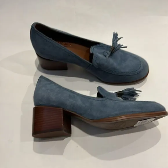 Naturalizer NWT Trixie Slip on English Tea Suede Leather Shoes, no box.