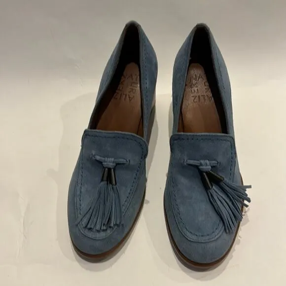 Naturalizer NWT Trixie Slip on English Tea Suede Leather Shoes, no box.