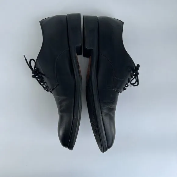 Navyboot Men's Dress Shoes US 10 Black Leather Comfort Casual Lace Up Oxford