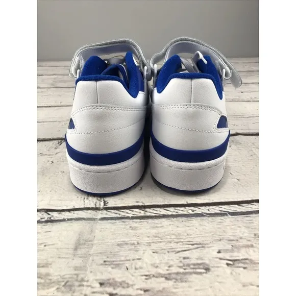New Adidas Forum Low Men's Shoes Cloud White-Royal Blue FY7756 Size 11.5‎ No Box