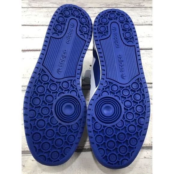 New Adidas Forum Low Men's Shoes Cloud White-Royal Blue FY7756 Size 11.5‎ No Box