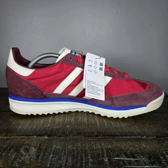 NEW adidas Originals SL 72 RS Mens Size 8.5 Running Shoe Shadow Red White JI1280