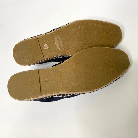 NEW Aquatalia Neeve Suede Blue Espadrille