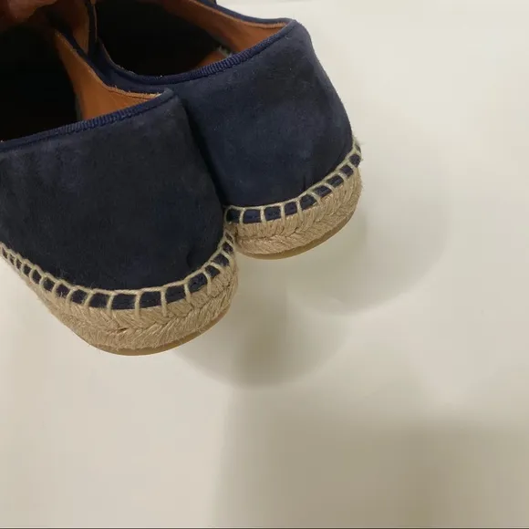 NEW Aquatalia Neeve Suede Blue Espadrille
