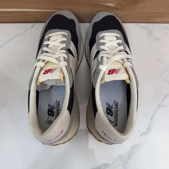 New Balance 237 Sneakers Retro Running Shoes Casual Lifestyle Gray Navy