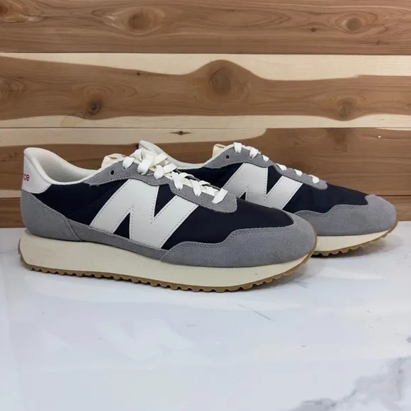 New Balance 237 Sneakers Retro Running Shoes Casual Lifestyle Gray Navy