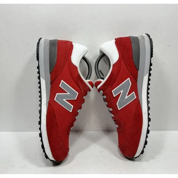 New Balance 515 Red Suede Athletic Shoes Men’s Size 9 D ML515FTT Sneakers