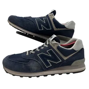 New Balance 574 Mens 11.5 Classic Core Navy Running Shoes Sneakers Blue ML574EVN