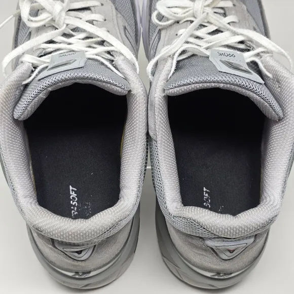 New Balance 990v5 Men's Size 14D Gray Suede Low Top Athletic Shoes M990GL5