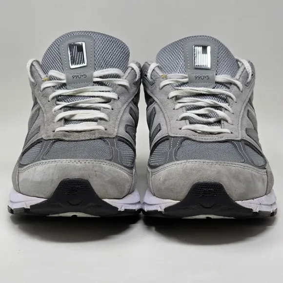 New Balance 990v5 Men's Size 14D Gray Suede Low Top Athletic Shoes M990GL5