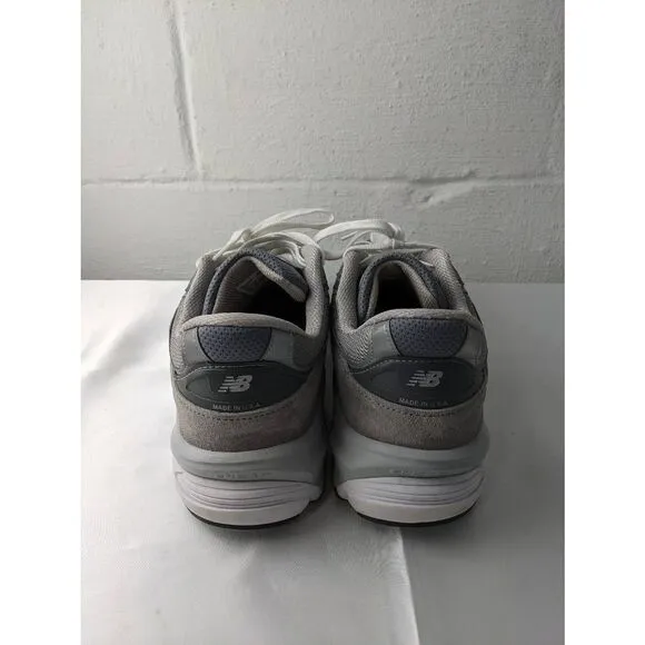 New Balance 990v5 Running Shoes Mens 14 D Gray Low Top Sneakers USA