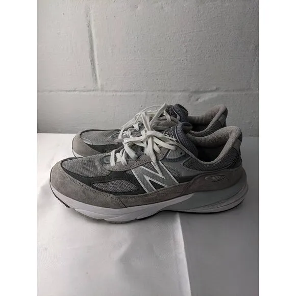 New Balance 990v5 Running Shoes Mens 14 D Gray Low Top Sneakers USA
