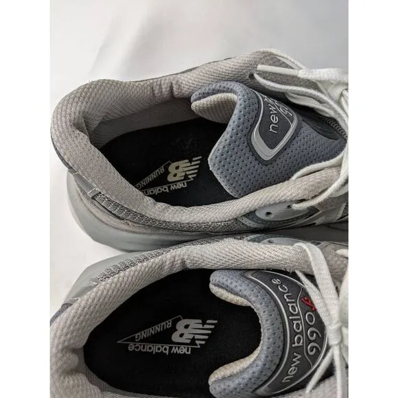 New Balance 990v5 Running Shoes Mens 14 D Gray Low Top Sneakers USA