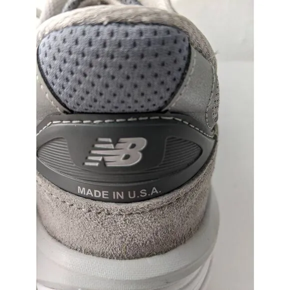 New Balance 990v5 Running Shoes Mens 14 D Gray Low Top Sneakers USA