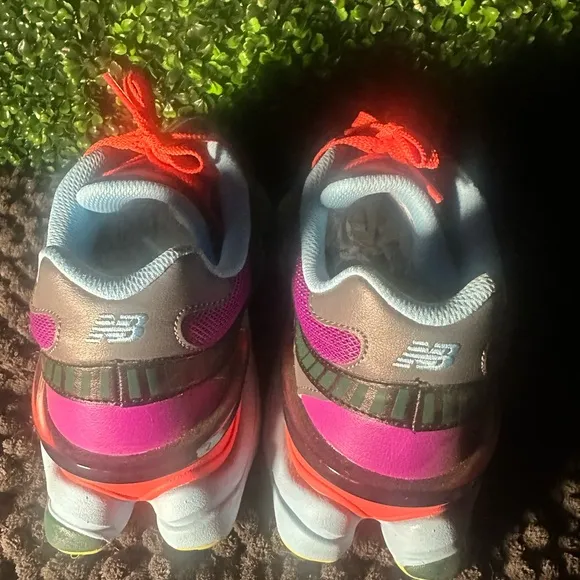 New Balance Athletic Shoes - Purple and Orange