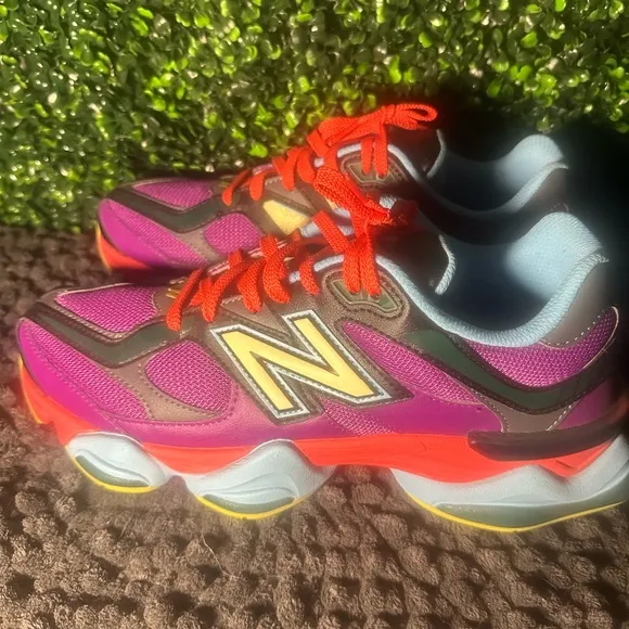 New Balance Athletic Shoes - Purple and Orange