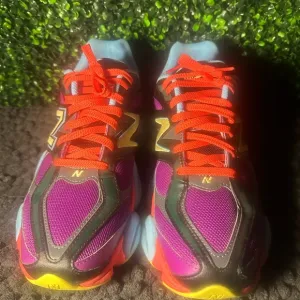 New Balance Athletic Shoes - Purple and Orange