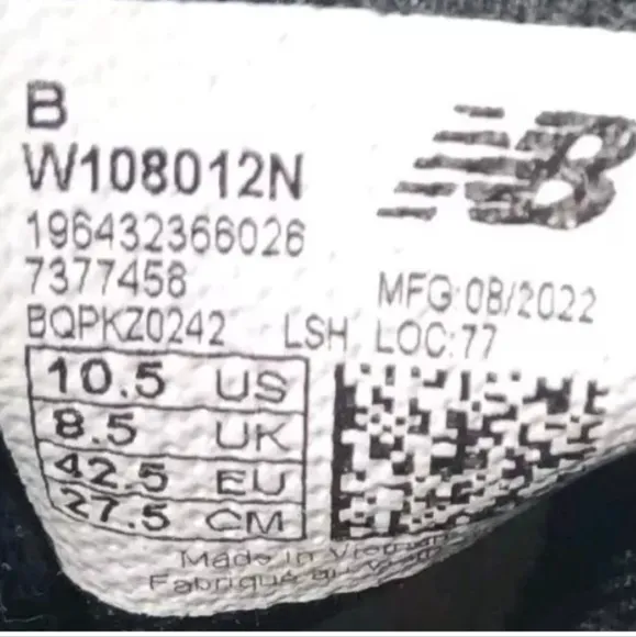 New Balance Fresh Foam X 1080v12 Running Shoes Women's Size 10.5 B