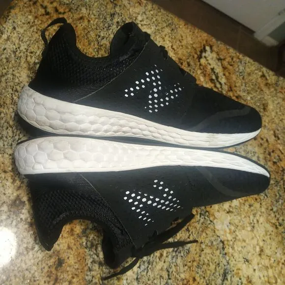 New Balance MCRUZBK Fresh Foam Cruz v2 Running Shoes Sockfit Mens Size 12