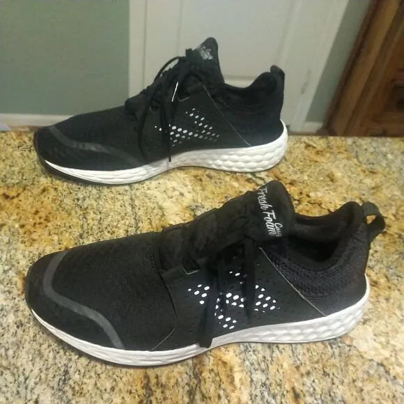 New Balance MCRUZBK Fresh Foam Cruz v2 Running Shoes Sockfit Mens Size 12