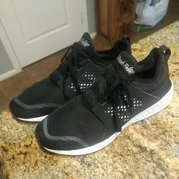 New Balance MCRUZBK Fresh Foam Cruz v2 Running Shoes Sockfit Mens Size 12