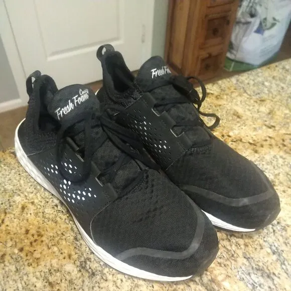 New Balance MCRUZBK Fresh Foam Cruz v2 Running Shoes Sockfit Mens Size 12