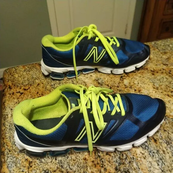 New Balance Mens 1850 V1 M1850BY1 Blue Running Shoes Sneakers Size 11.5 4E Wide