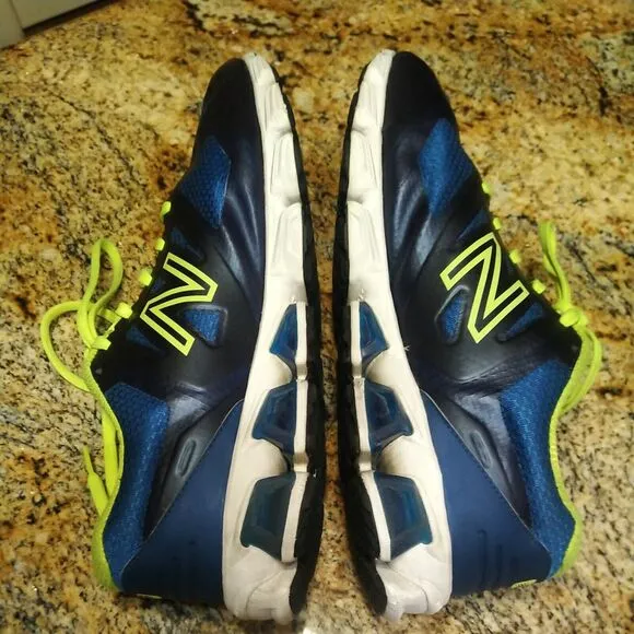 New Balance Mens 1850 V1 M1850BY1 Blue Running Shoes Sneakers Size 11.5 4E Wide
