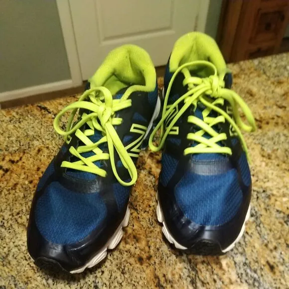 New Balance Mens 1850 V1 M1850BY1 Blue Running Shoes Sneakers Size 11.5 4E Wide